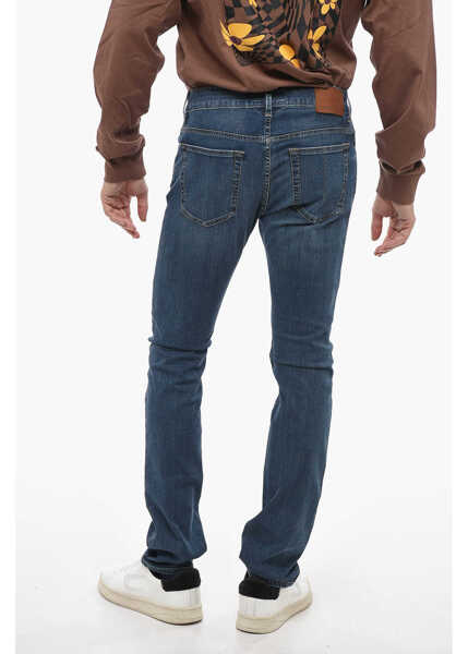 Blugi drepti CORNELIANI Id Regular Waist Regular Fit Jeans 17Cm Blue Barbati (BM 14659295) 2