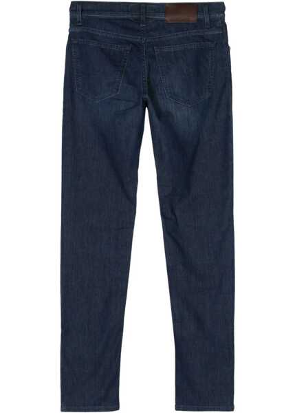Blugi drepti CORNELIANI Id Medium Wash Regular Fit Jeans 16Cm Blue Barbati (BM 14659298) 2