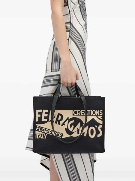 Genti de mana Salvatore Ferragamo Salvatore Ferragamo Handbags. Black Femei (BM 14660174) 2