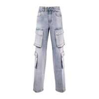 Pantaloni casual Department 5 Ducent Wide-Leg Cargo Jeans Femei