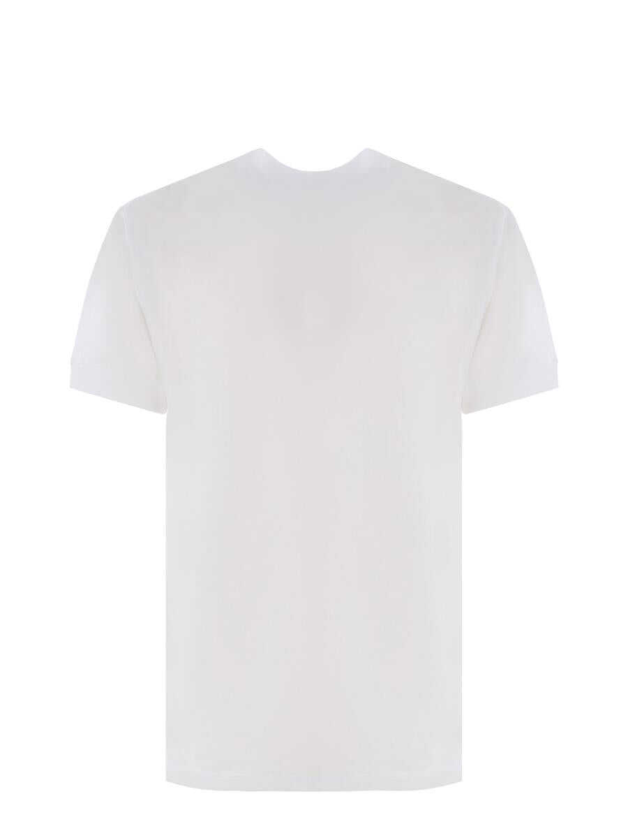 Tricouri Tagliatore Tagliatore T-Shirt  WHITE Barbati (BM 14672276) 3