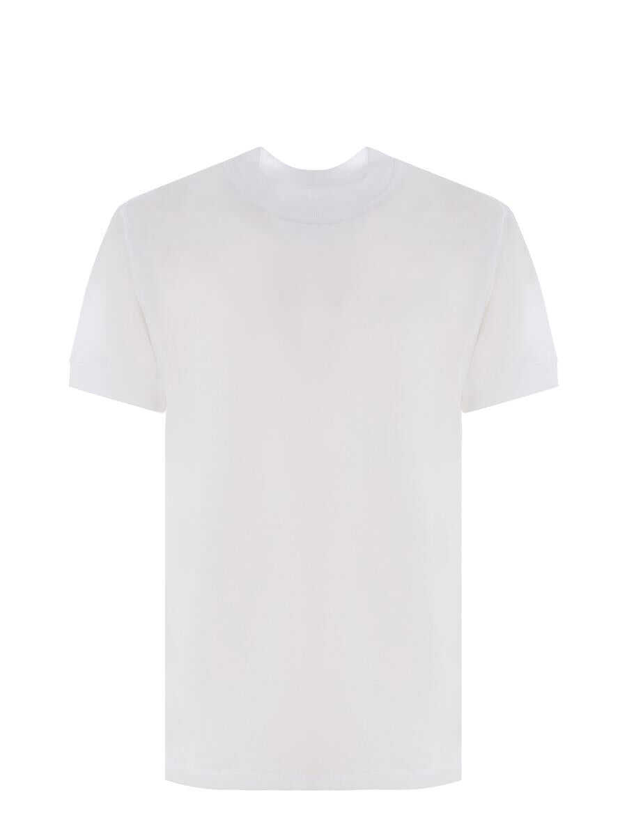 Tricouri Tagliatore Tagliatore T-Shirt  WHITE Barbati (BM 14672276) 1