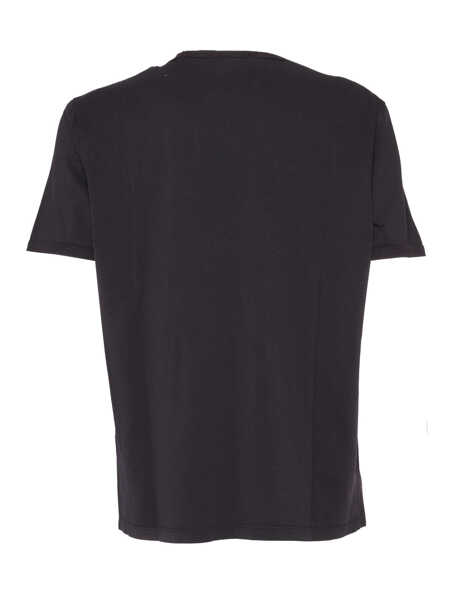 Tricouri C.P. Company Black cotton t-shirt Black   Barbati (BM 14673440) 2