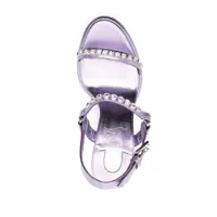Pantofi cu toc Christian Louboutin Dama - Pantofi cu toc Christian Louboutin Christian Louboutin Pyrastrass Sandals SILVER Femei (BM 14674307) - B-mall.ro