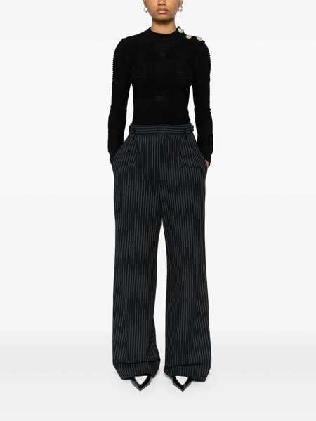 Pulovere Balmain Balmain Sweaters Black Femei (BM 14677415) 2