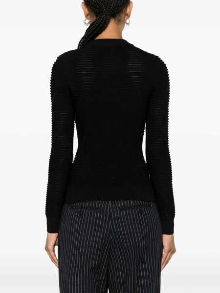 Pulovere Balmain Balmain Sweaters Black Femei (BM 14677415) 4