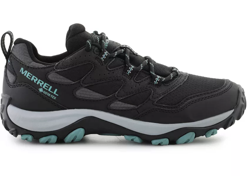 Incaltaminte trekking Merrell West Rim Sport GTX Black Noir Black Femei (BM 14680967) 6