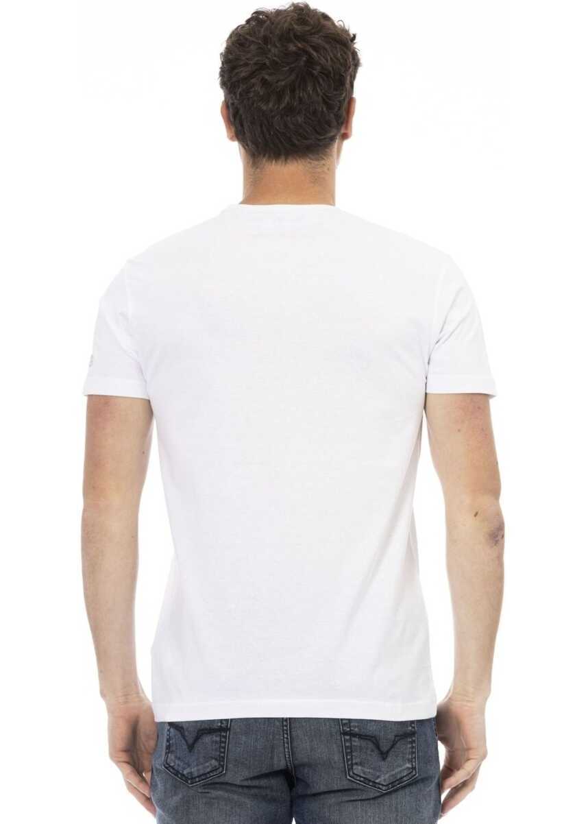Tricouri Trussardi Tricou Alb White Barbati (BM 14681111) 3