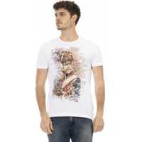 Tricouri Trussardi Tricou Alb