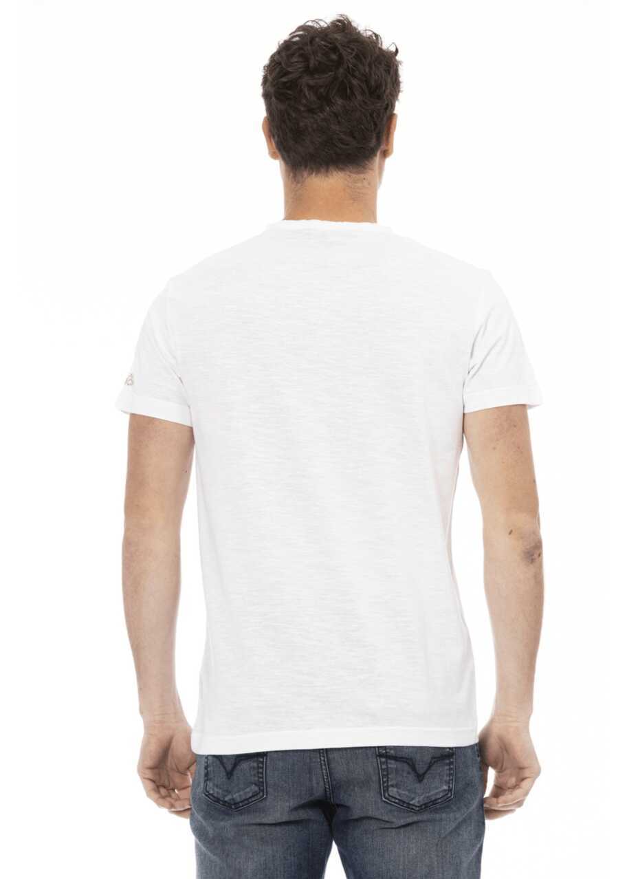 Tricouri Trussardi Tricou Alb White Barbati (BM 14681123) 3