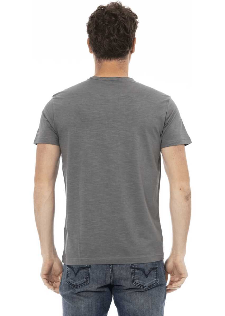 Tricouri Trussardi Tricou Gri Grey Barbati (BM 14681126) 3