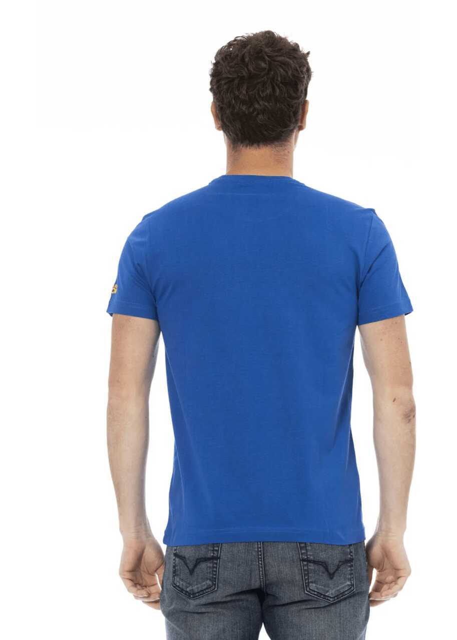 Tricouri Trussardi Tricou Albastru Blue Barbati (BM 14681129) 3