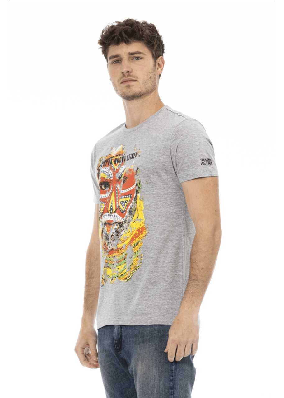 Tricouri Trussardi Tricou Gri Grey Barbati (BM 14681132) 2
