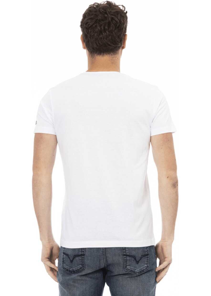 Tricouri Trussardi Tricou Alb White Barbati (BM 14681138) 3