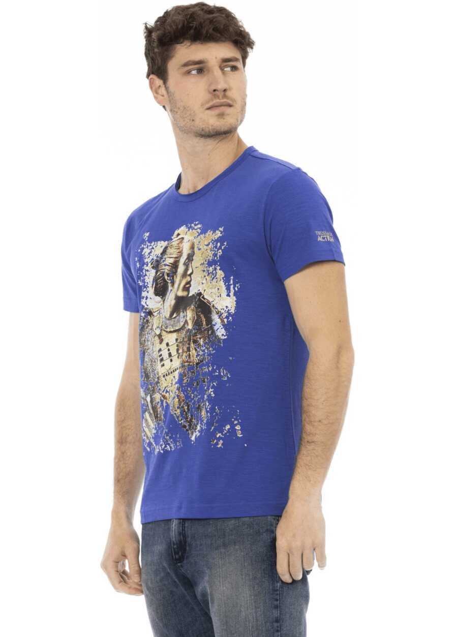 Tricouri Trussardi Tricou Albastru Blue Barbati (BM 14688911) 2