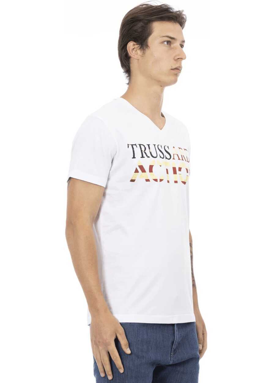 Tricouri Trussardi Tricou Alb White Barbati (BM 14688932) 2