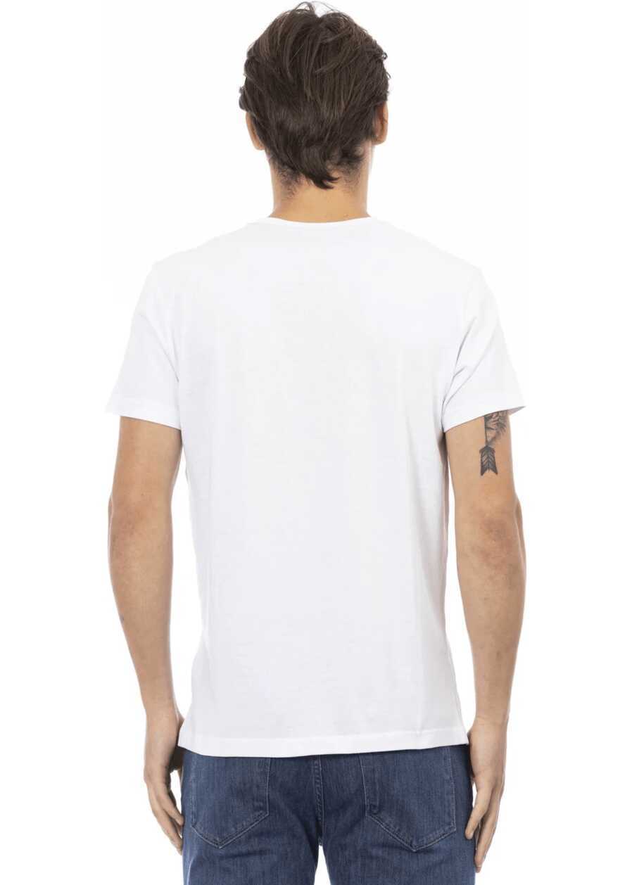 Tricouri Trussardi Tricou Alb White Barbati (BM 14688932) 3