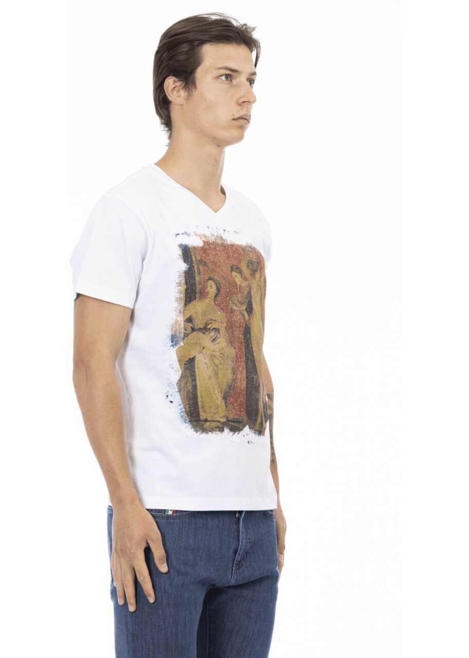 Tricouri Trussardi Tricou Alb White Barbati (BM 14688938) 2