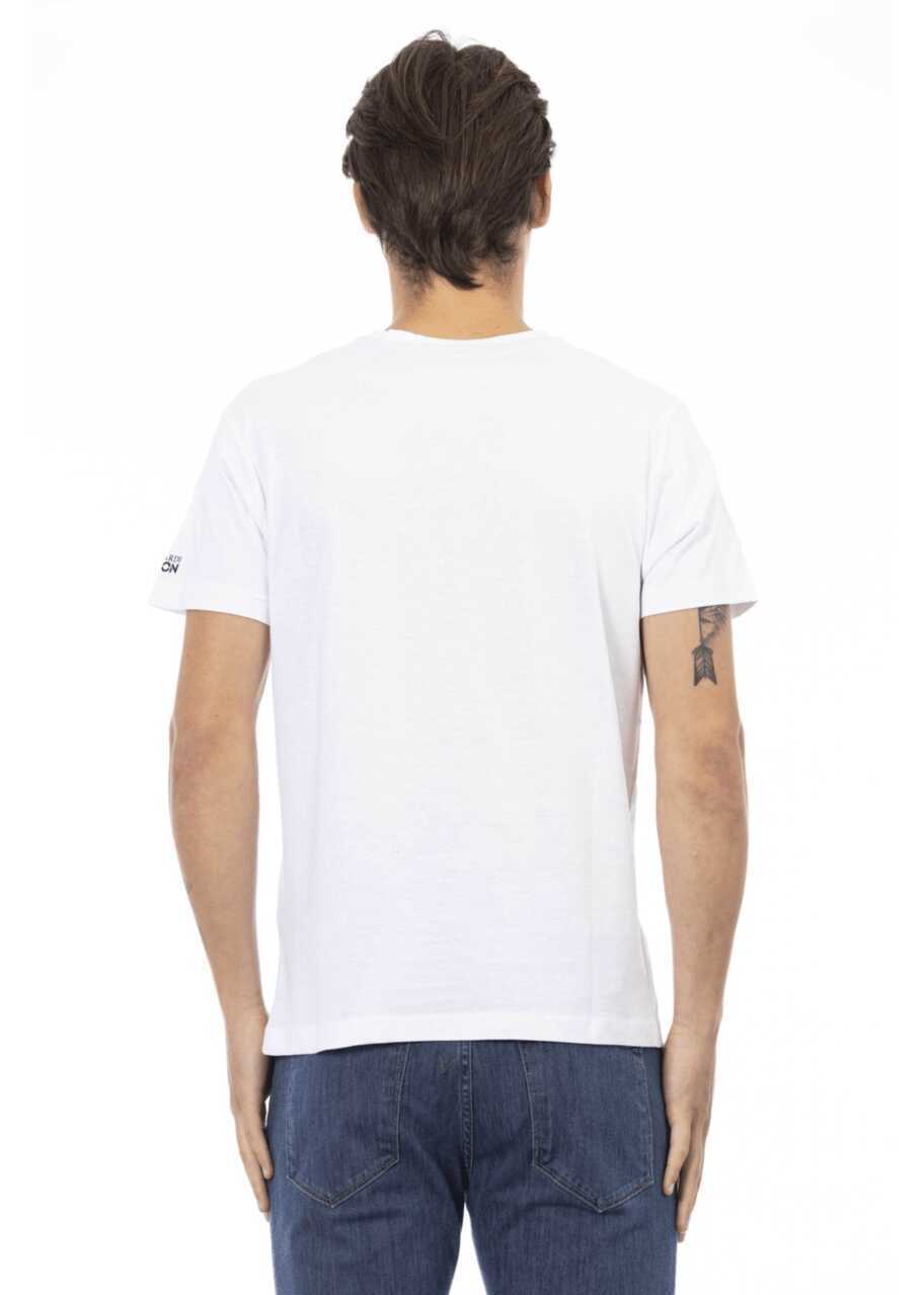 Tricouri Trussardi Tricou Alb White Barbati (BM 14688938) 3