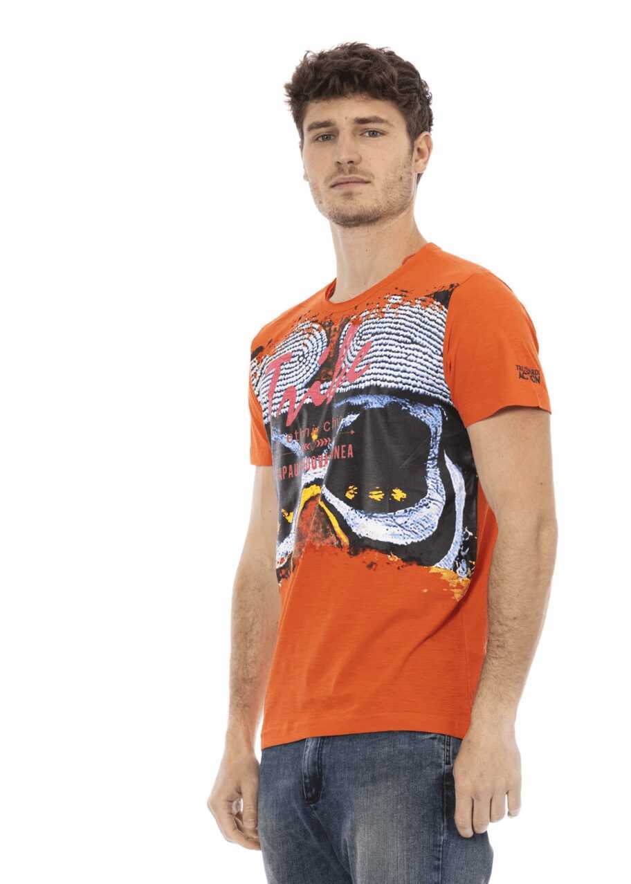 Tricouri Trussardi Tricou Portocaliu Orange Barbati (BM 14688953) 2
