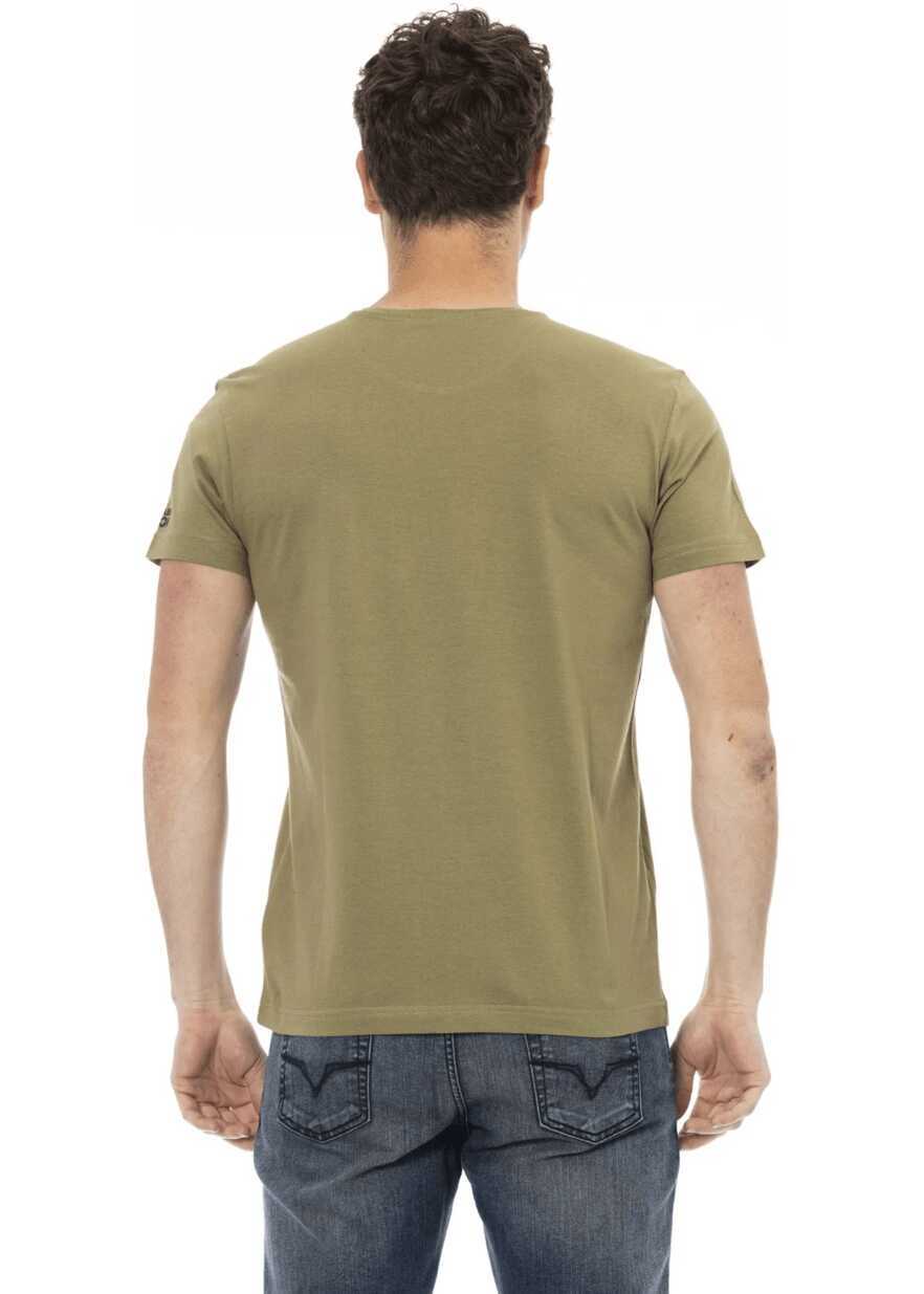Tricouri Trussardi Tricou Verde Kaki Barbati (BM 14688968) 3