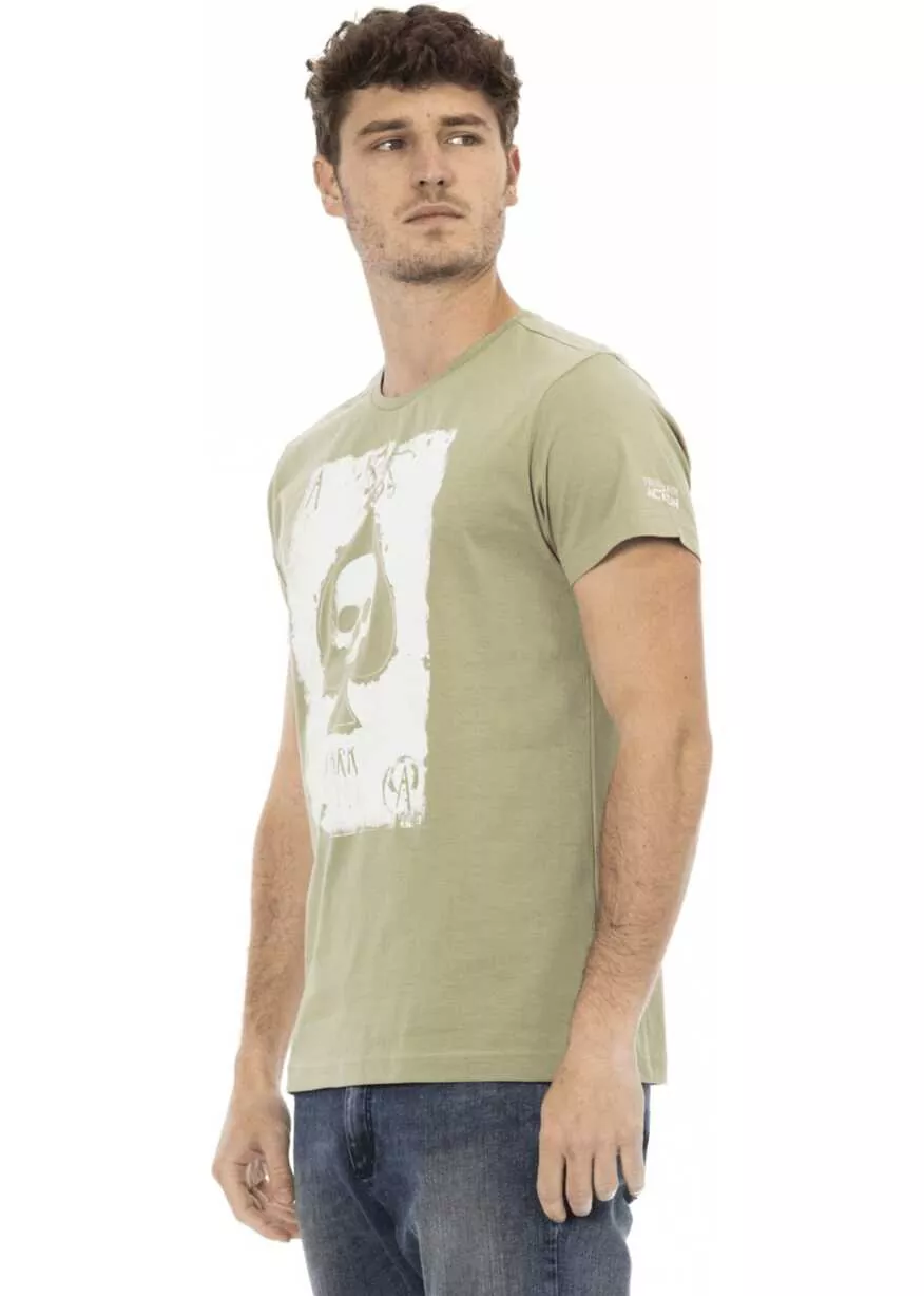 Tricouri Trussardi Tricou Verde Kaki Barbati (BM 14688980) 2