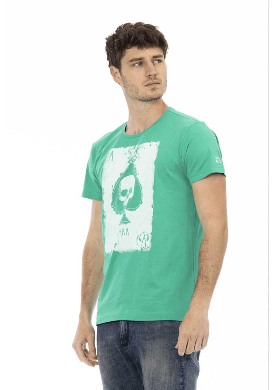 Tricouri Trussardi Tricou Verde Green Barbati (BM 14688986) 2