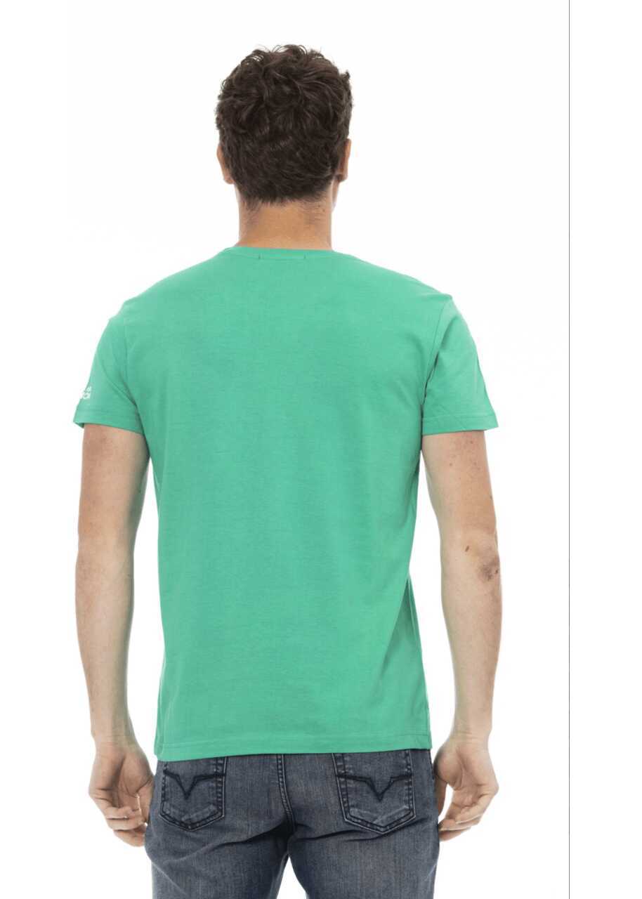 Tricouri Trussardi Tricou Verde Green Barbati (BM 14688986) 3