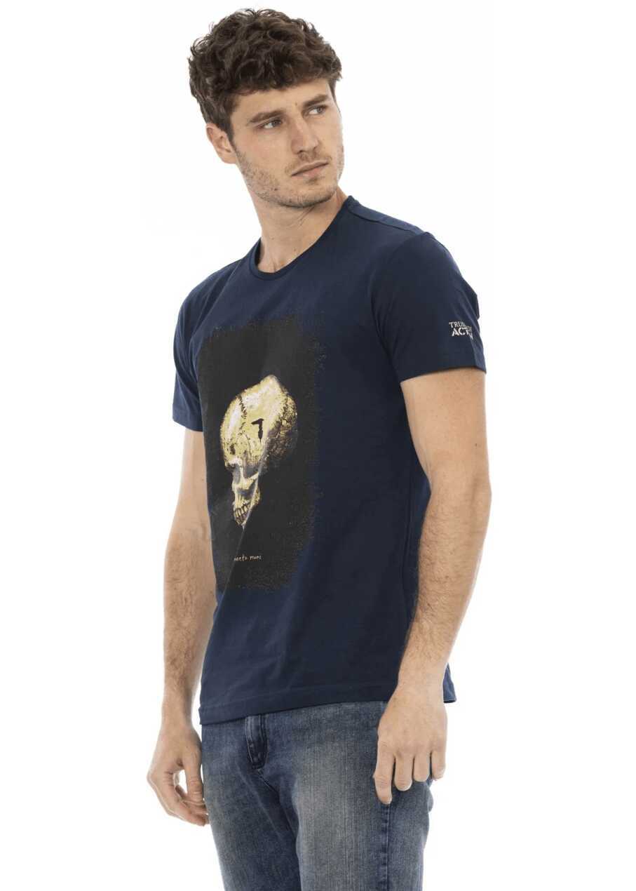Tricouri Trussardi Tricou Bleumarin Navy Barbati (BM 14688992) 2