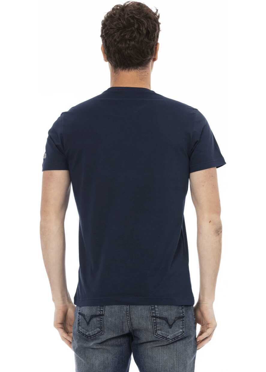 Tricouri Trussardi Tricou Bleumarin Navy Barbati (BM 14688992) 3