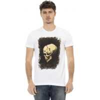 Tricouri Trussardi Tricou Alb
