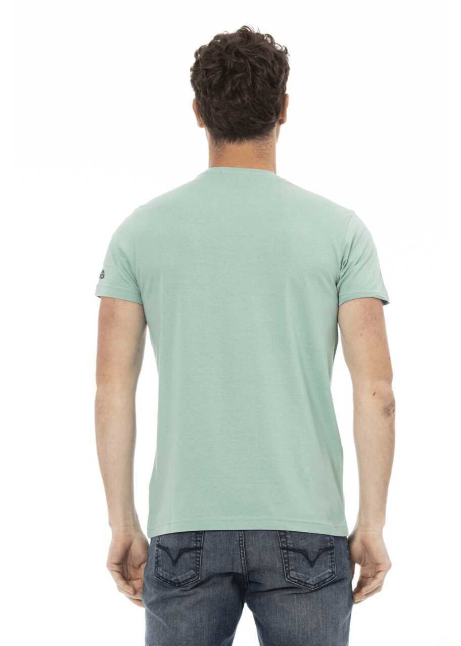 Tricouri Trussardi Tricou Verde Green Barbati (BM 14688998) 3