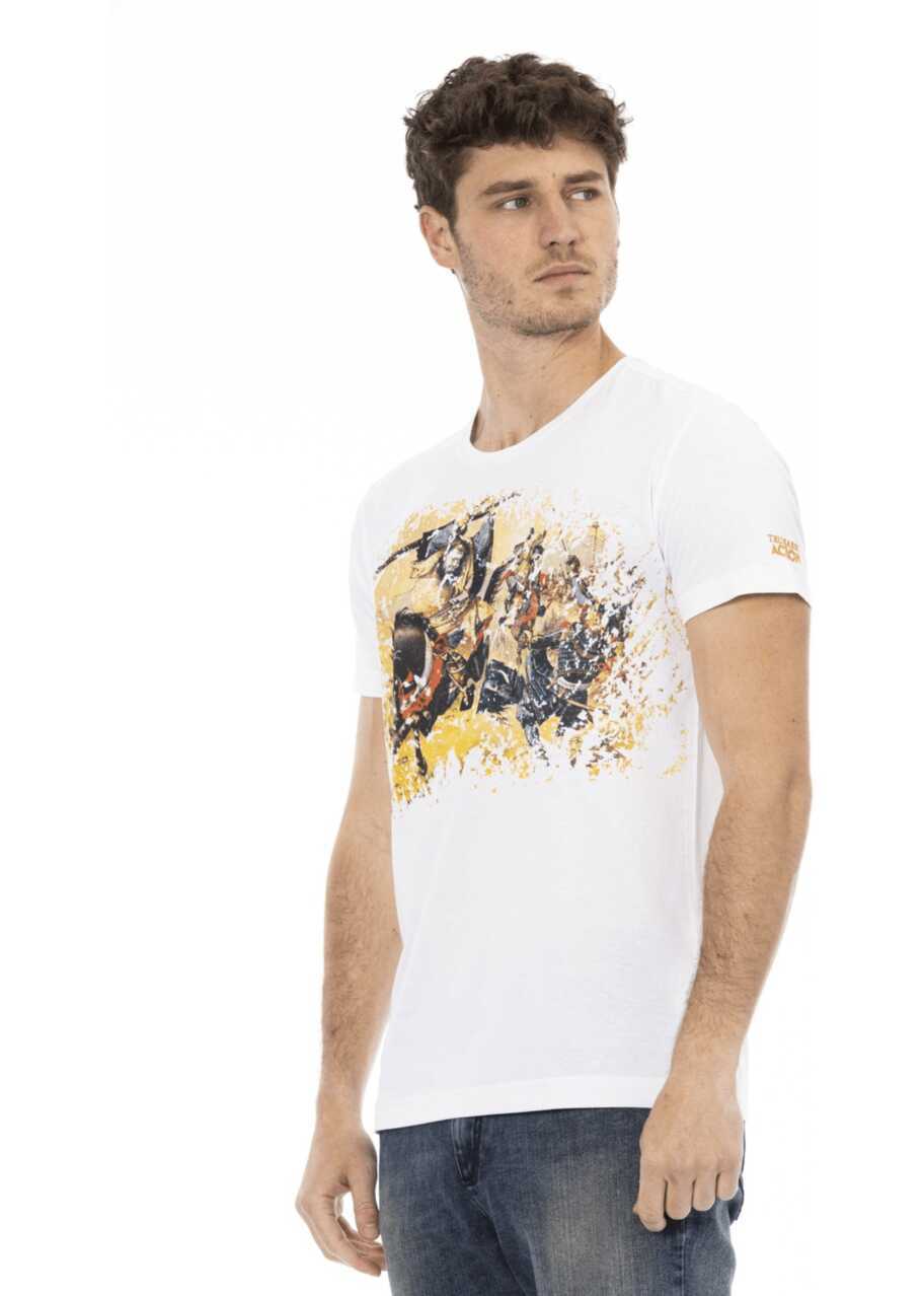 Tricouri Trussardi Tricou Alb White Barbati (BM 14689094) 2