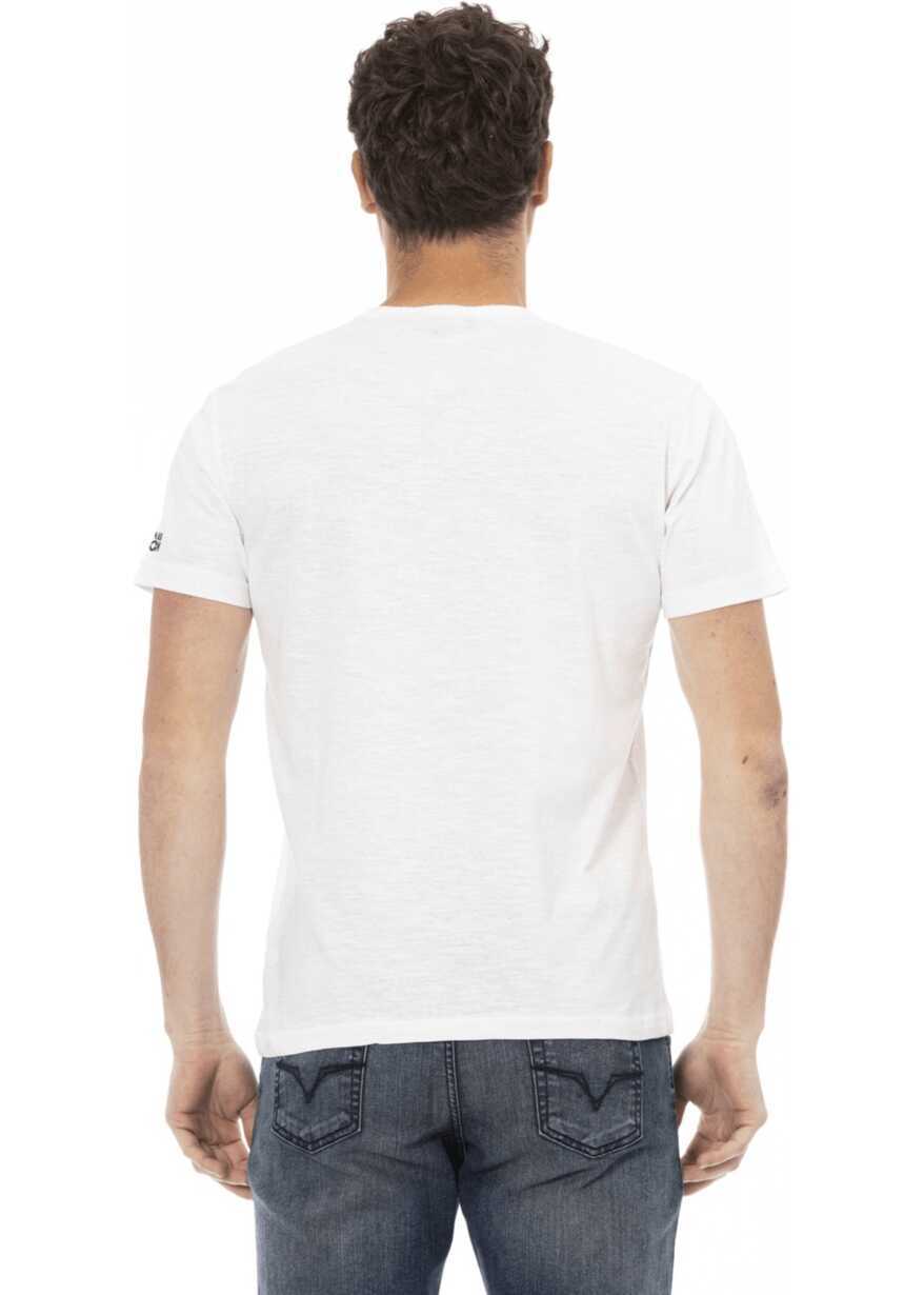 Tricouri Trussardi Tricou Alb White Barbati (BM 14689214) 3