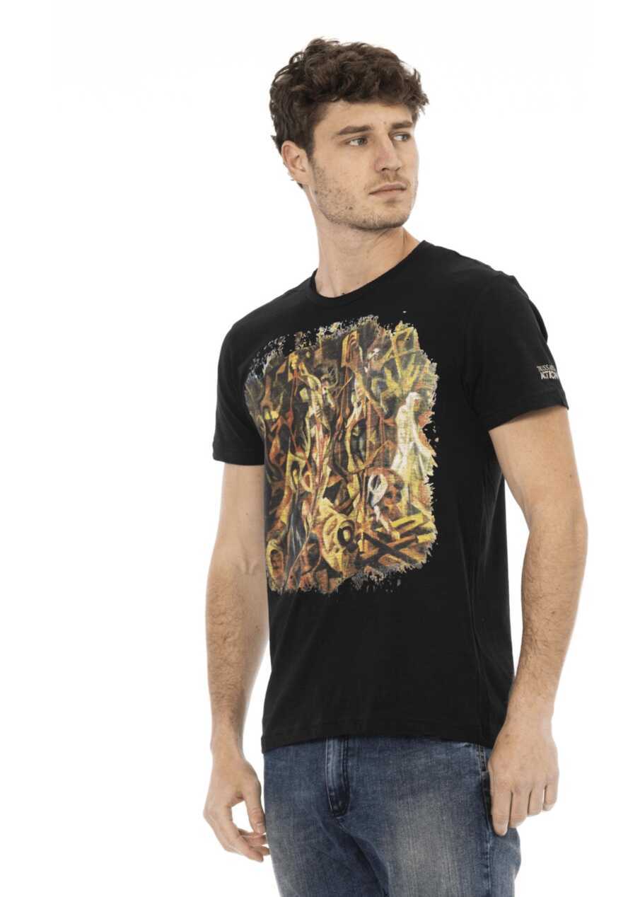 Tricouri Trussardi Tricou Negru Black Barbati (BM 14689217) 2