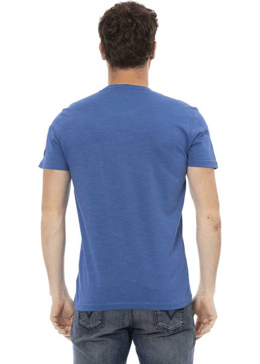 Tricouri Trussardi Tricou Albastru Blue Barbati (BM 14689220) 3