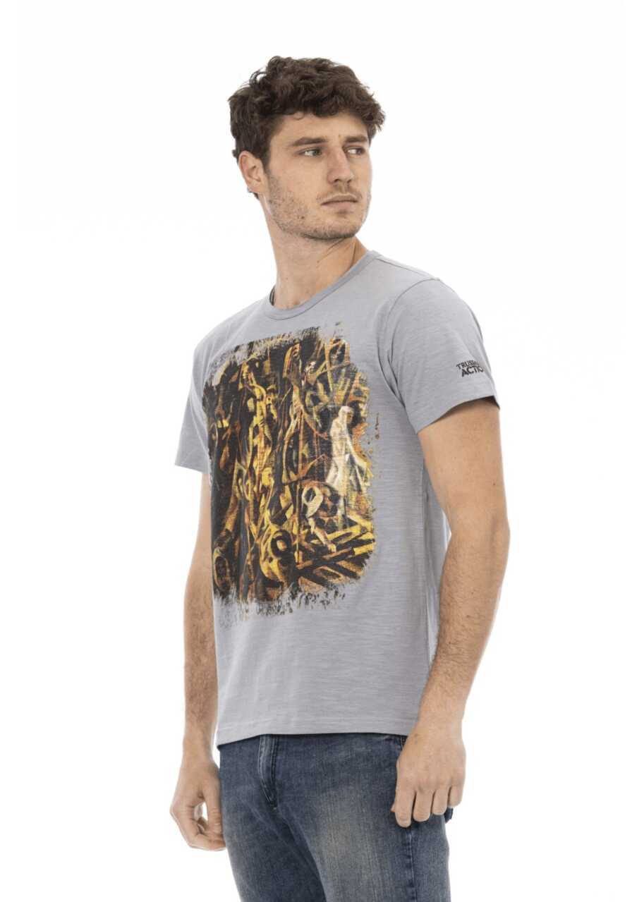 Tricouri Trussardi Tricou Gri Grey Barbati (BM 14689223) 2