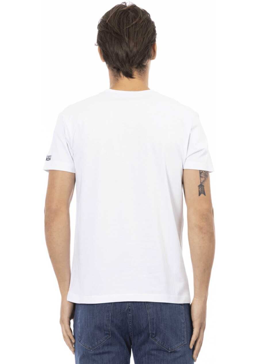 Tricouri Trussardi Tricou Alb White Barbati (BM 14689226) 3