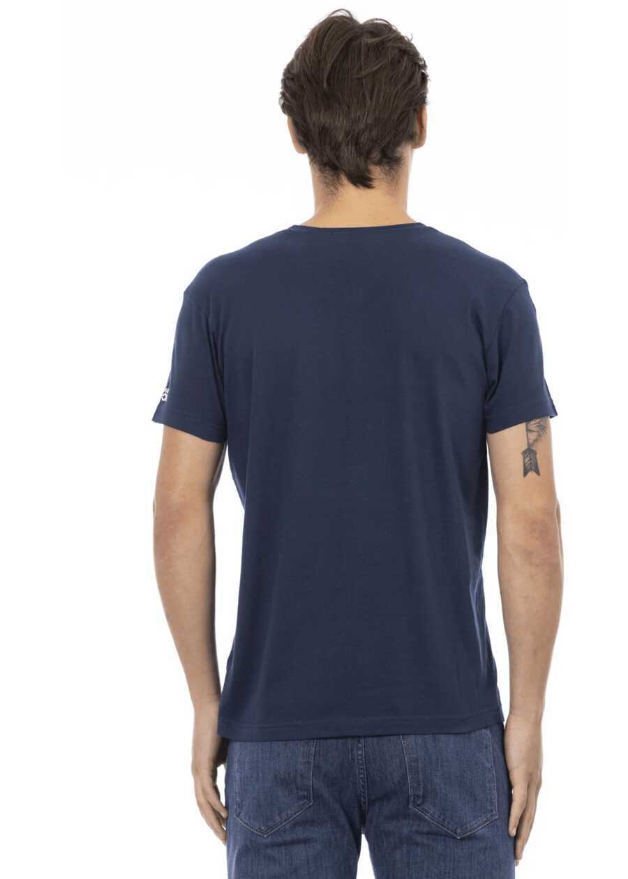 Tricouri Trussardi Tricou Bleumarin Navy Barbati (BM 14689232) 3