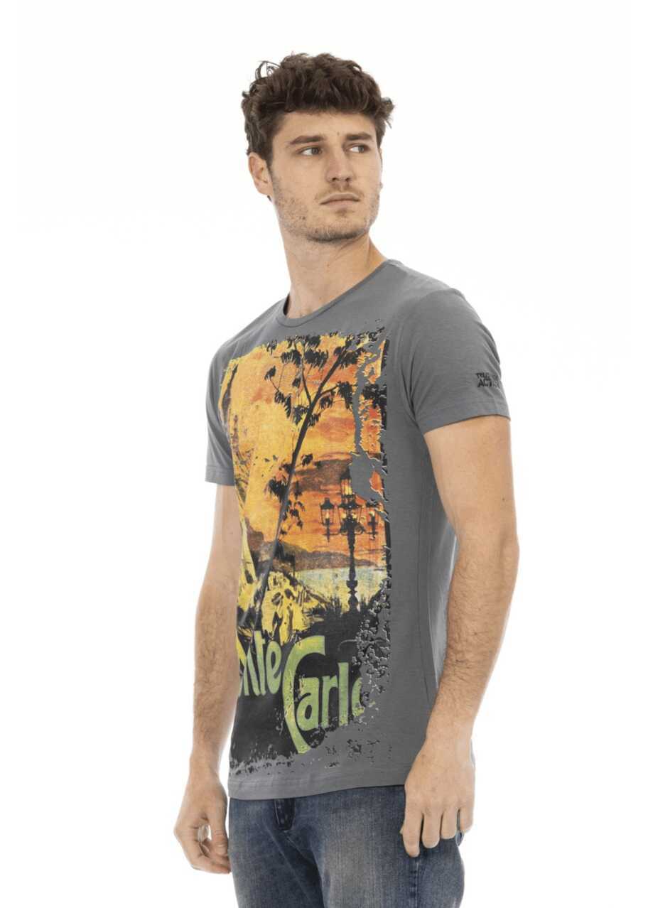 Tricouri Trussardi Tricou Gri Grey Barbati (BM 14689235) 2