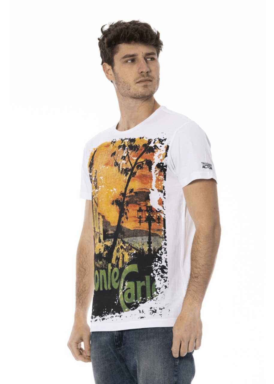 Tricouri Trussardi Tricou Alb White Barbati (BM 14689238) 2