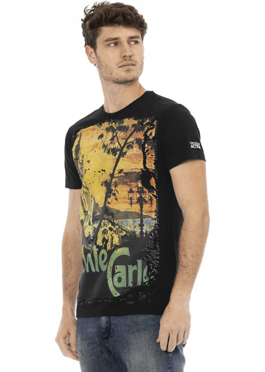 Tricouri Trussardi Tricou Negru Black Barbati (BM 14689241) 2