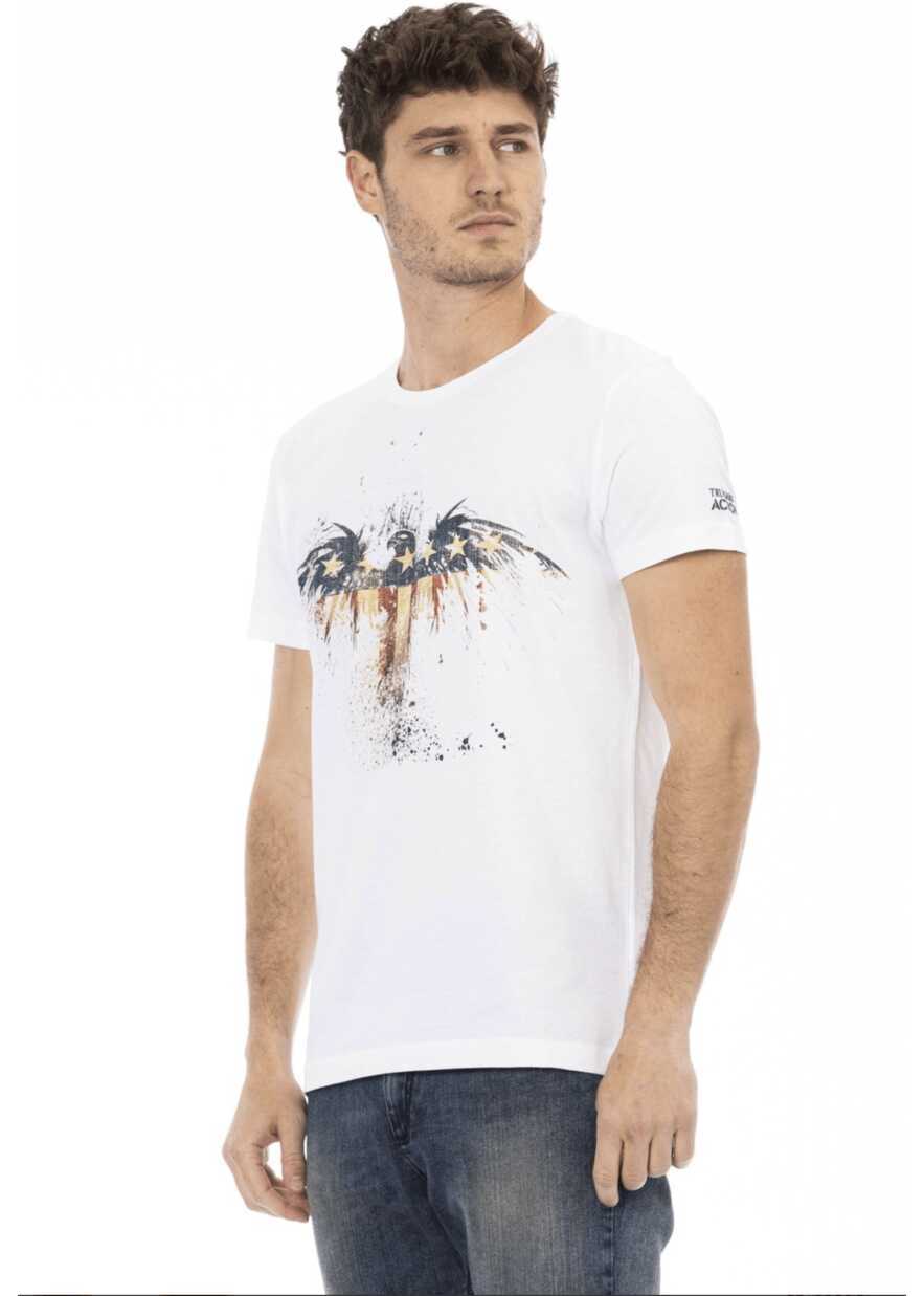 Tricouri Trussardi Tricou Alb White Barbati (BM 14689247) 2