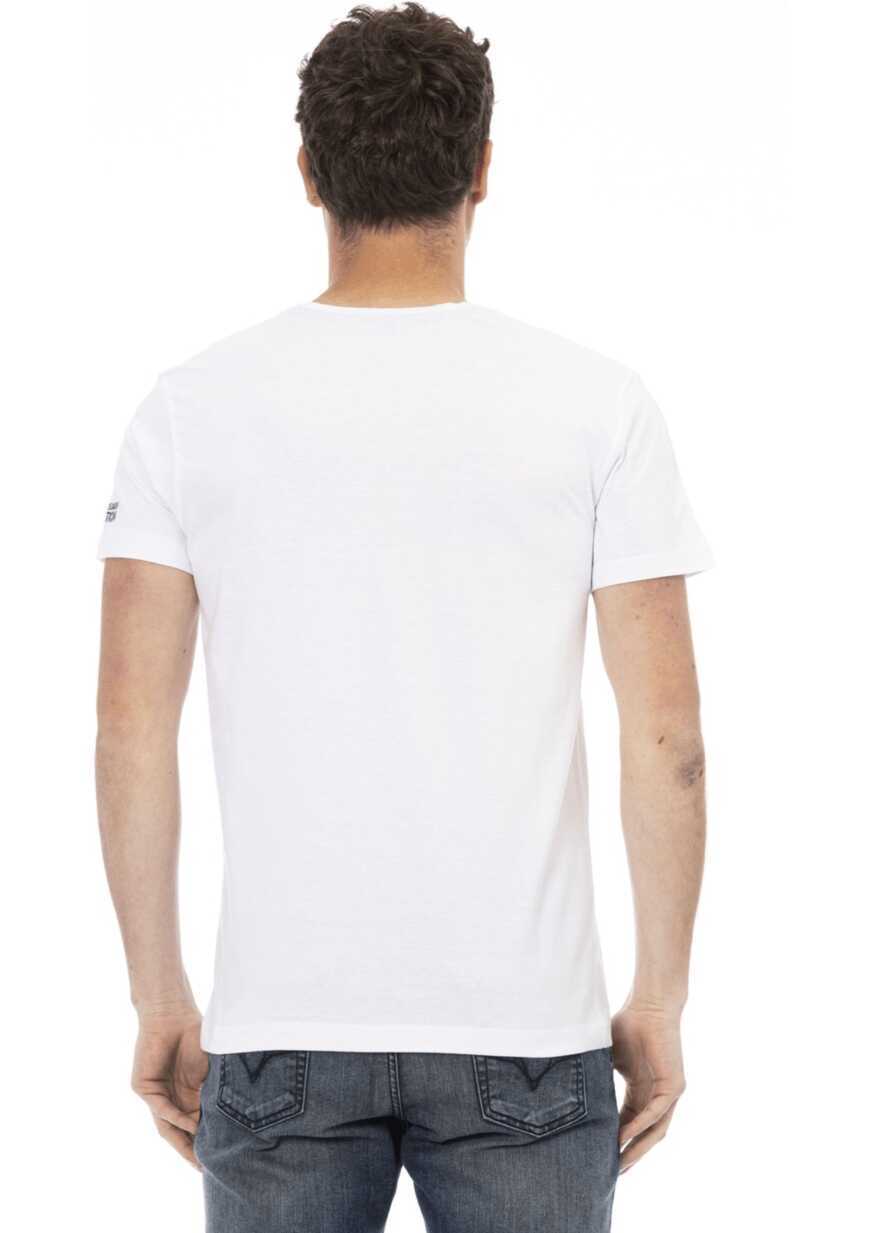 Tricouri Trussardi Tricou Alb White Barbati (BM 14689247) 3