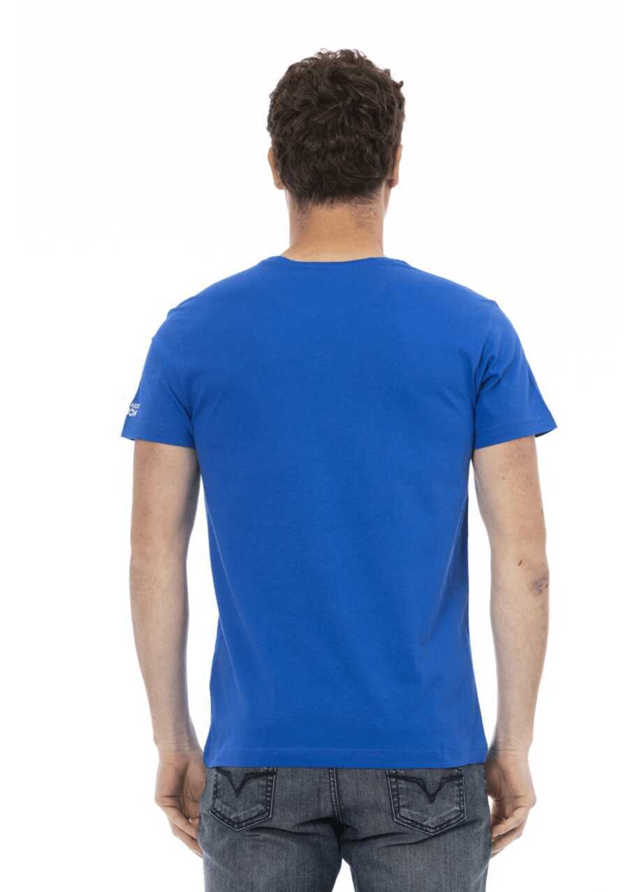 Tricouri Trussardi Tricou Albastru Blue Barbati (BM 14689250) 3