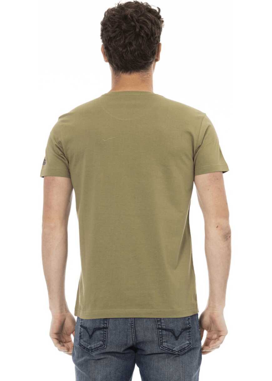 Tricouri Trussardi Tricou Verde Kaki Barbati (BM 14689253) 3