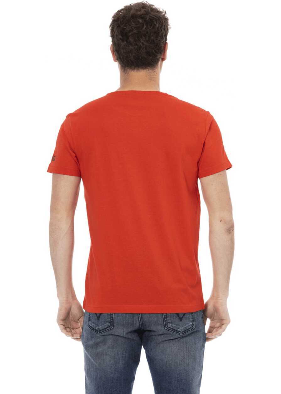 Tricouri Trussardi Tricou Rosu Red Barbati (BM 14689259) 3