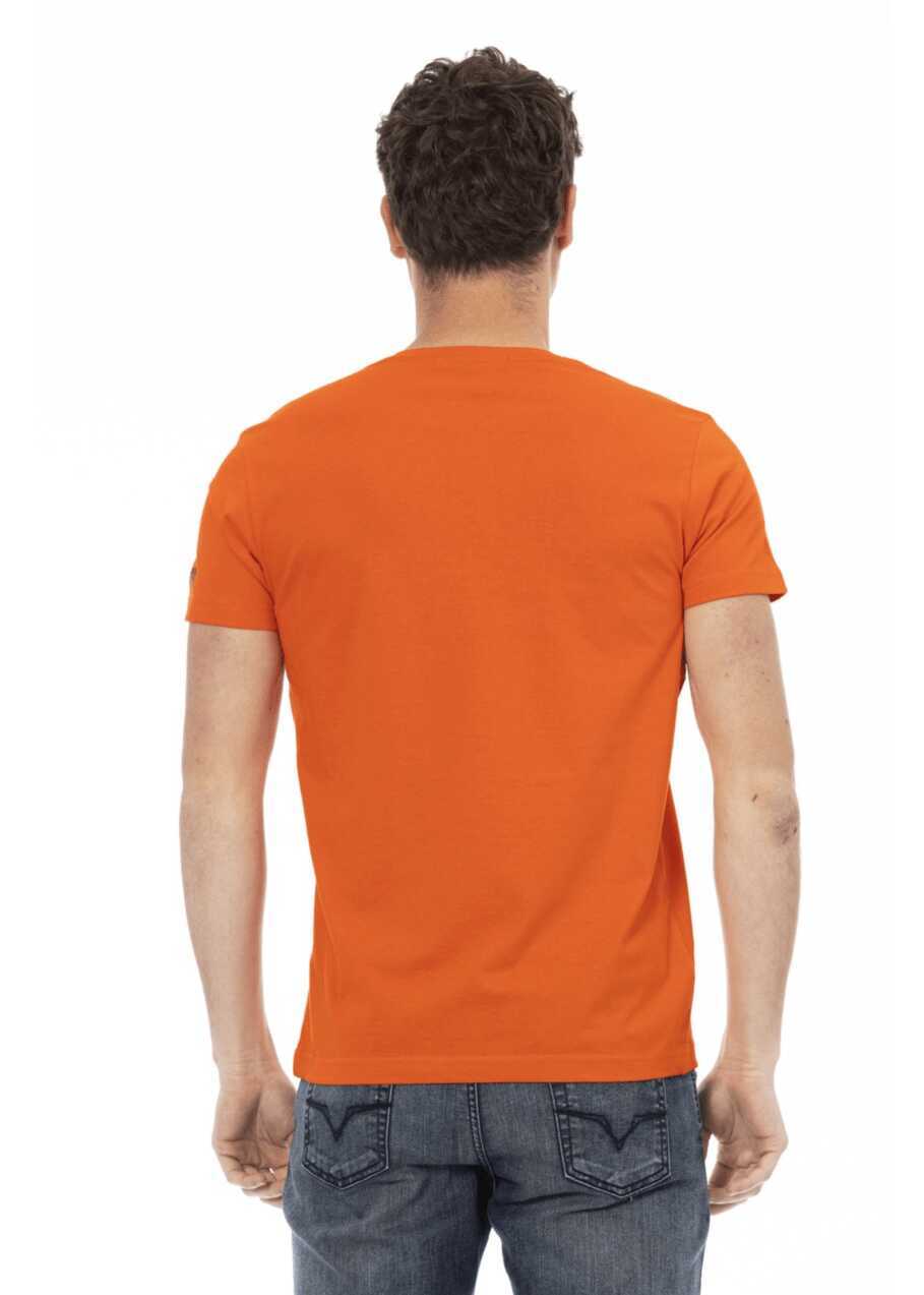 Tricouri Trussardi Tricou Portocaliu Orange Barbati (BM 14689262) 3