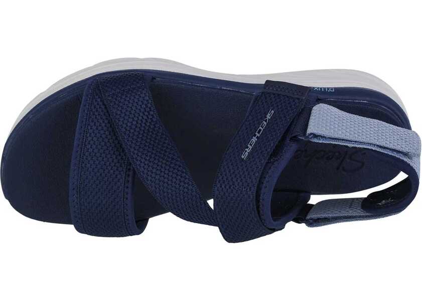 Sandale fara toc SKECHERS DLux Walker Kind Mind Navy Femei (BM 14694050) 3