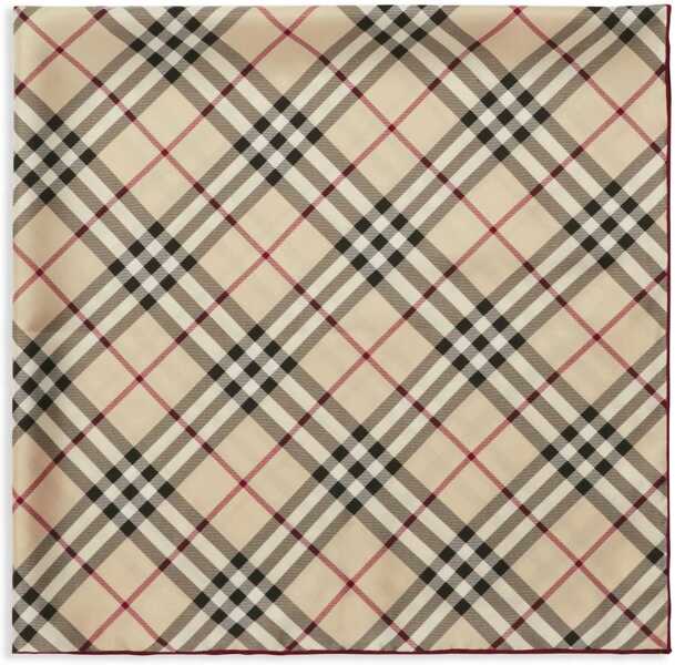 Esarfe Burberry Silk Scarf STONE Femei (BM 14694191) 2